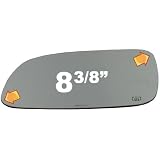 1999-2004 JEEP CHEROKEE-WAGONEER (MID SIZE) Heated, Flat, Driver Side Replacement... by Automotive Mirror Glass