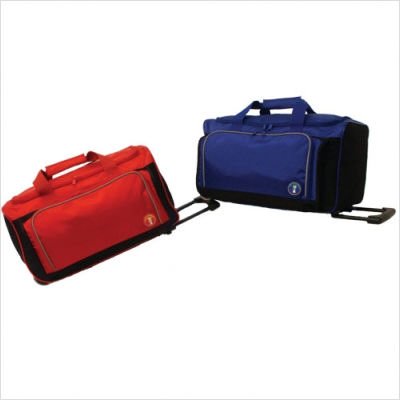 Going to Grandma's Children's Wheeled Duffel Bag Color: Red