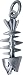 BICO AUSTRALIA JEWELRY (E58) FISHBONES - FUNKY FUN LOVER