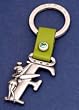 Tinker Bell Letter F Pewter Key Chain