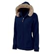 Women's Faux Fur Trimmed Fleece Hoodie Women's Faux Fur Trimmed Fleece Hoodie