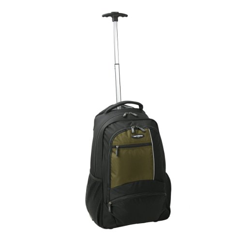Samsonite Wander 3 Stockholm Notebook Rucksack auf Rollen Khaki