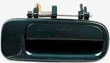 92 93-96 Toyota Camry Rear RH Outside Door Handle GREEN