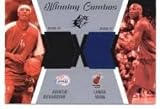 2003-04 SPx Winning Materials Combos #WC25 Quentin Richardson/Lamar Odom - Los Angeles Clippers/Miami Heat (Piece of Authentic Game-Worn Jersey) (Basketball Cards)