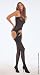 Opaque Suspender Body Stocking