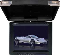 Patron Pro Video PAF15IR Swiveling 15-inch Overhead Flip Down TFT LCD Monitor with Built In IR Transmitter