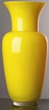 Ashton Sutton Groovy Yellow Vase