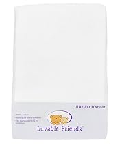 Luvable Friends Fitted Knit Crib Sheet, White
From Luvable Friends
