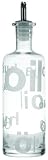 Typhoon Oil Frosted Glass Drizzler with Stainless Steel Pourer