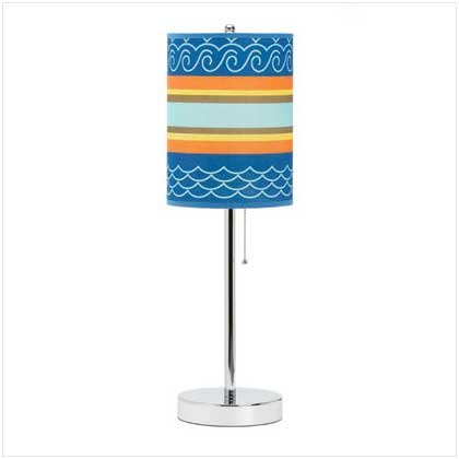 Surf Pattern Lamp Table Decorative Desk Lamps Shade