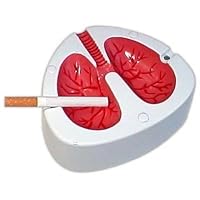 こんな灰皿使ってたら禁煙できるかも？！ゲホゲホゴホゴホ【スクリーミング肺皿】