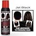 Jerome Russell Hair Color Thickener for Thinning Hair, Jet Black 3.5 oz (Pack of 7)