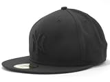 New York Fitted Cap 59Fifty Black on Black