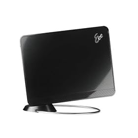 ASUS Eee Box PC (1.6 GHz Intel Atom Processor, 1 GB RAM, 80 GB Hard Drive, XP Home) Pure Black