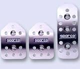 Sparco (0378703) Reflex Pedals - Shaped - Manual