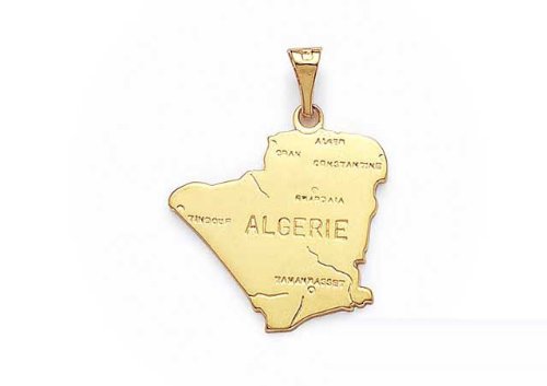 Nadejo P65102 Pendentif Plaqu� or Algerie