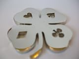 Four Leaf Clover Poker Weight (Silver)