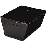 STEELMASTER Steel Posting Tub, Letter Size, 13 x 7.7 x 11.7 Inches, Black (2061TBK)