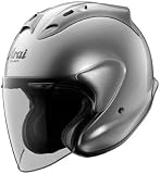 Arai XC Ram Open Face Motorcycle Riding Helmet- Aluminium Silver