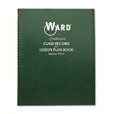 Combination Class Record and 6 Period Lesson Plan Book by Ward