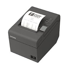 Epson TM-T20 Thermobondrucker mit Wandhalterung, USB, inkl. NT und Wallmount, schwarz (C31CB10001)