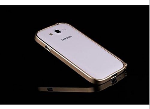 DSRLUCKY Gold Fashion Ultra Thin Metal Aluminum Bumper Case Cover For Samsung Galaxy Grand 2 SM-G7102 G7106