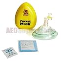 Laerdal Pocket Mask with Gloves & Wipe in Yellow Hard Case