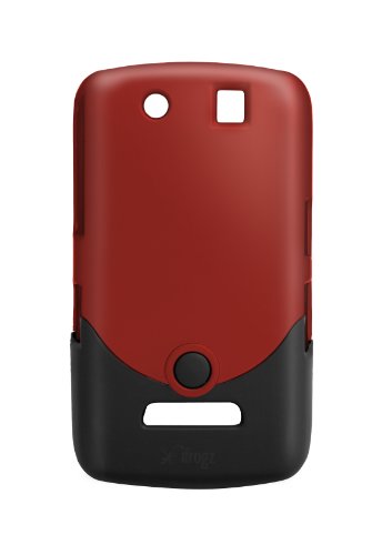 Luxe Case for BlackBerry 9500 - Red Black Luxe Case for BlackBerry 9500 - Red Black