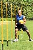 Outdoor Agility Poles (Set of 6), Accessories, Track & Field