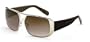 Black Flys MR. FLY Sunglasses Gold Brown Check with Brown Lenses