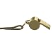 10366 BRASS GI STYLE POLICE WHISTLE