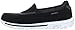 Skechers Performance Women's Go Walk Slip-On Walking Shoe,Black/White,6.5 M US