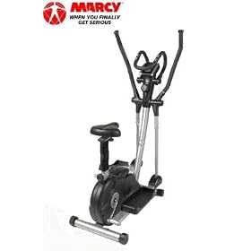 Marcy CL7380D 2-in-1 Elliptical Cross Trainer/Upright Exercise Bike - CATALOGUE RETURN