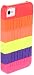 Juicy Couture  Stackable Iphone 4 Case,Neon Multi,One Size