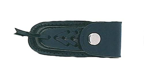 FURY Black Leather Sheath (Fits most 3.5 - 4-Inch Folding Knives) FURY Black Leather Sheath (Fits most 3.5 - 4-Inch Folding Knives)