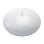 Biedermann & Sons 8 Large Round Floating Candles, White