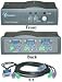 PS/2 - 2 Port KVM Switch with Cables