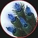 Set of 100 Blue Lights Mini Christmas Lights - Green Wire Stays Lit even if one bulb is burnt out. W