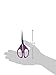 Havel's Serrated Embroidery Scissors, Purple,16 x 20