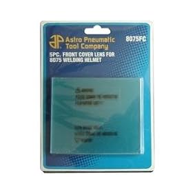Astro Pneumatic (AST8075FC) 5 Piece Front Cover Lens for AST8075SE Welding Helmet