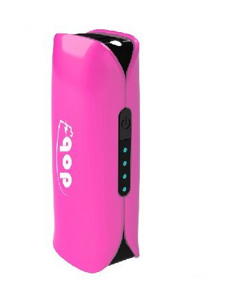 QOP 2600mah LED Light Function Backup External Battery Pack Charger Power Bank Charger Rechargeable Charger for Iphone 5 4s 4 3gs 3g,ipod;android Smartphones: HTC Sensation / Samsung Galaxy S3,s3,samsung Galaxy Series Smartphones / Motorolaoid / Lg Optimu Pink