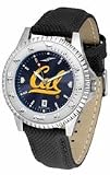 California (UC Berkeley) Golden Bears Competitor AnoChrome Men's Watch with Nylon/Leather Band
