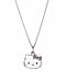 Hello Kitty Just Kitty Pink Tourmaline & Diamond Accent Sterling Silver Pendant, 18