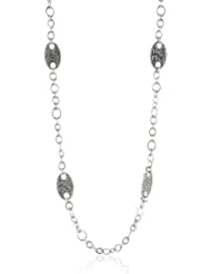 LOIS HILL "Links" Large Oval Cutout Links Necklace