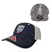 Old Style Pocket Mesh Flex Baseball Cap by All Star Apparel (Navy) Old Style Pocket Mesh Flex Baseball Cap by All Star Apparel