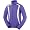 Purple/white