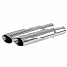 Search Our Specialty Mall : VW Bug Beetle Chrome Exhaust Tips (Pair) Diagonal Cut