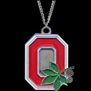 Ohio State Buckeyes Logo Pendant Chain Necklace - NCAA College Athletics Fan Shop Sports Team Merchandise