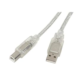 C�ble USB 5m A-B pour imprimante / scanner QUALITE SUPERIEURE Blind�. Pour HP Lexmark Epson Canon IBM Brother .....
