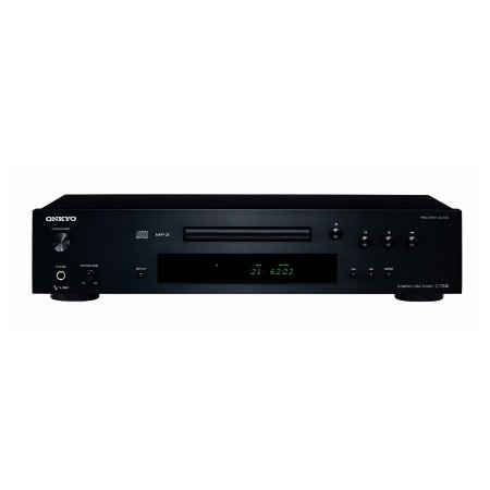 C-733 CD-Player VLSC 192 kHz 24 bit D A-Wandler 2 optische Digitalausgänge schwarz